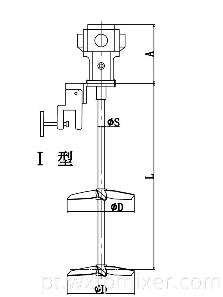 High Quality Pneumatic Mixer Mixer For Paint3